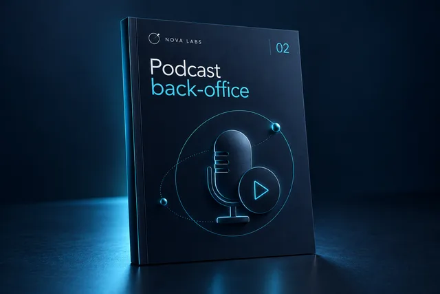Podcast & YouTube back-office playbook cover